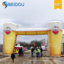 Giant Publicidade Air Balloon Cerveja Inflatable Arch Produtos Réplica Modelos